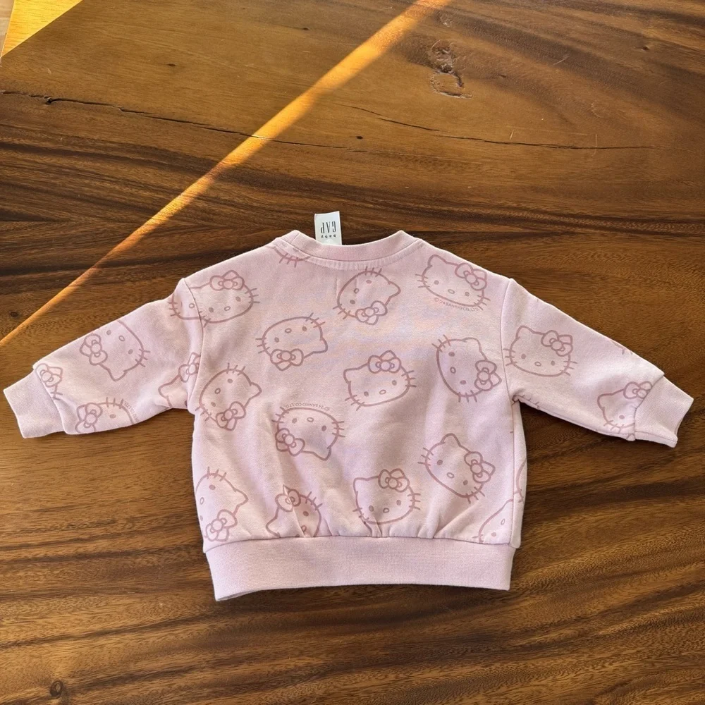 GAP Hello Kitty Cotton Fleeced Sweatshirt 12-18M